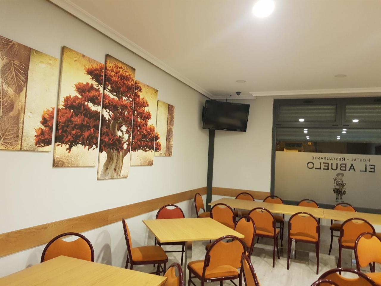 Hostal Restaurante El Abuelo Trobajo Del Camino Ngoại thất bức ảnh